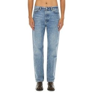 Our Legacy Straight-Leg Denim Jeans With Vintage Wash - NWT